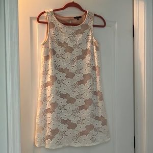Tiana B lace white dress